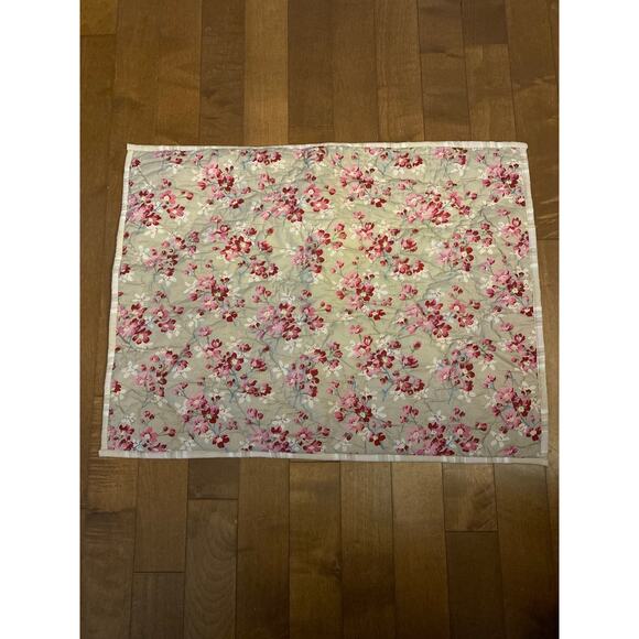 Annie Selke's Pine Cone Hill Rumer floral reversable king quilt & sham set - Picture 7 of 12